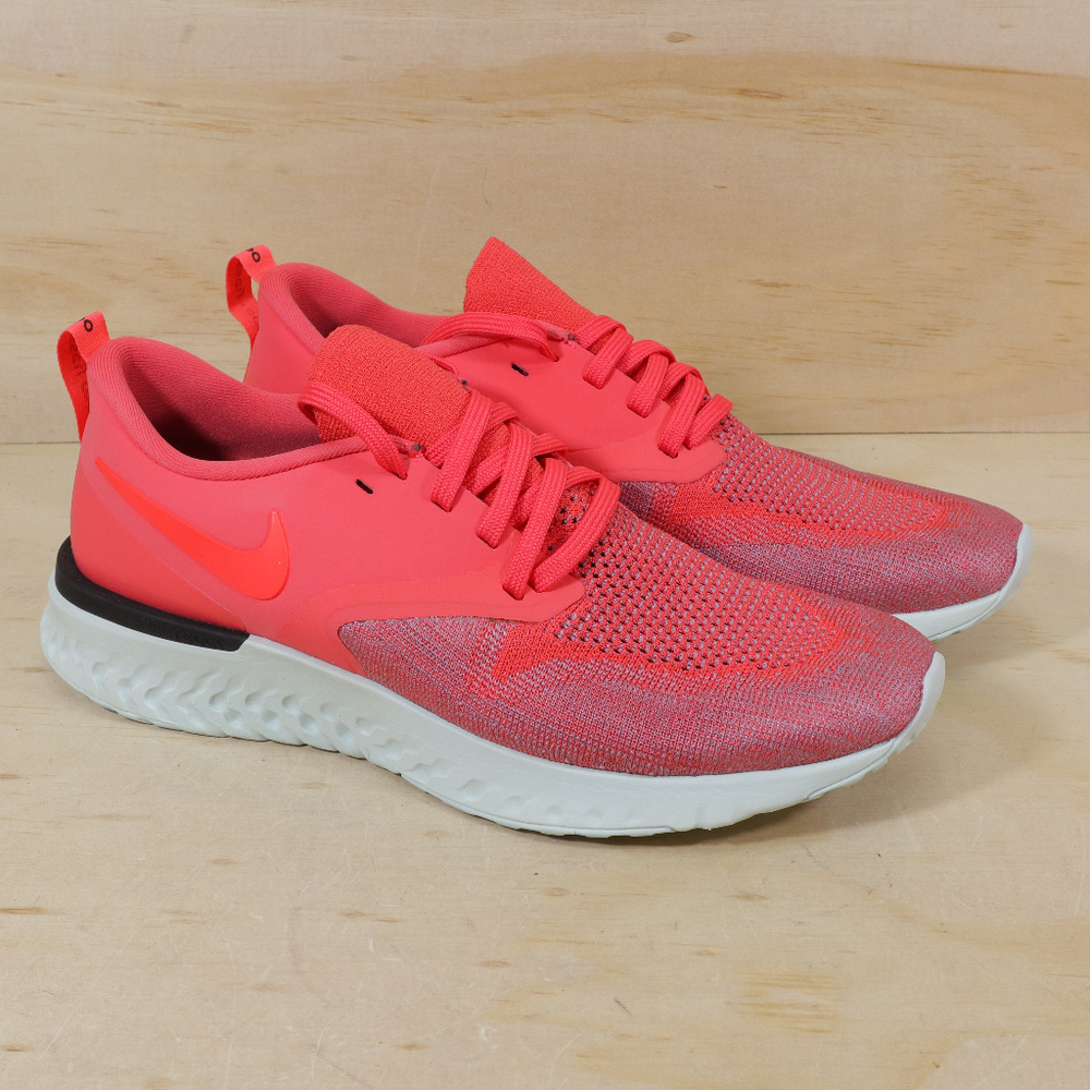 Nike Odyssey React 2 Flyknit Ember Red Plum NEW